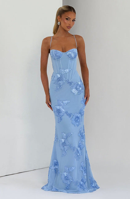 French Floral Dress